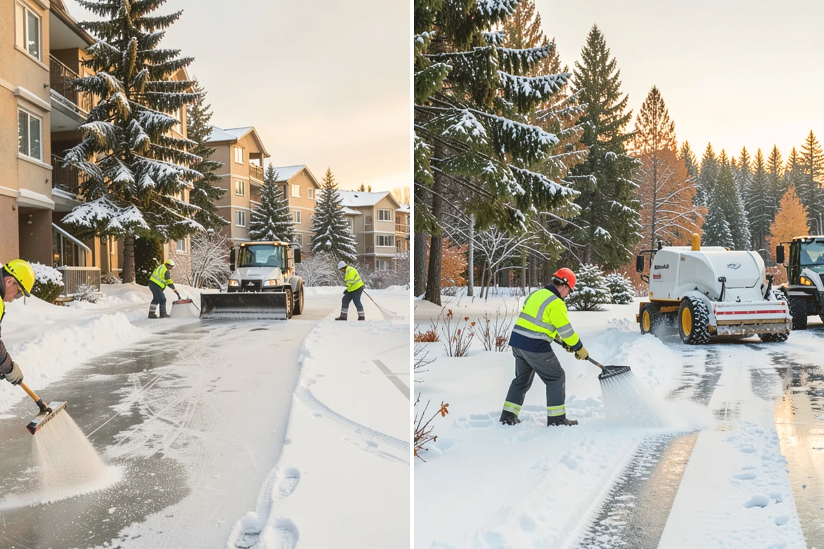 Skid Steer Snow Removal in Index, Snohomish County, WA - Plan clearing routes and pile locations