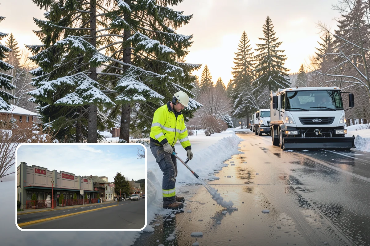 Skid Steer Snow Removal in Issaquah, King County, WA - High-capacity clearing of commercial lots