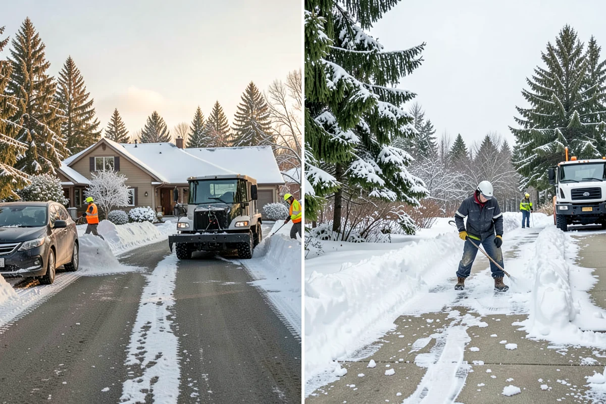 Skid Steer Snow Removal in Lyman, Skagit County, WA - Plan clearing routes and pile locations