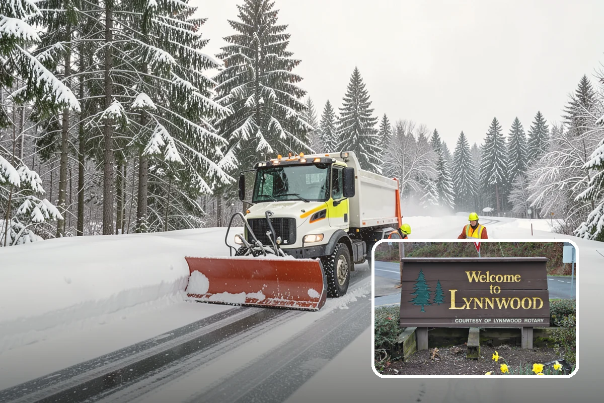 Skid Steer Snow Removal in Lynnwood, Snohomish County, WA - High-capacity clearing of commercial lots