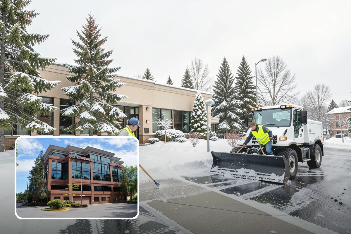 Skid Steer Snow Removal in Mountlake Terrace, Snohomish County, WA - High-capacity clearing of commercial lots
