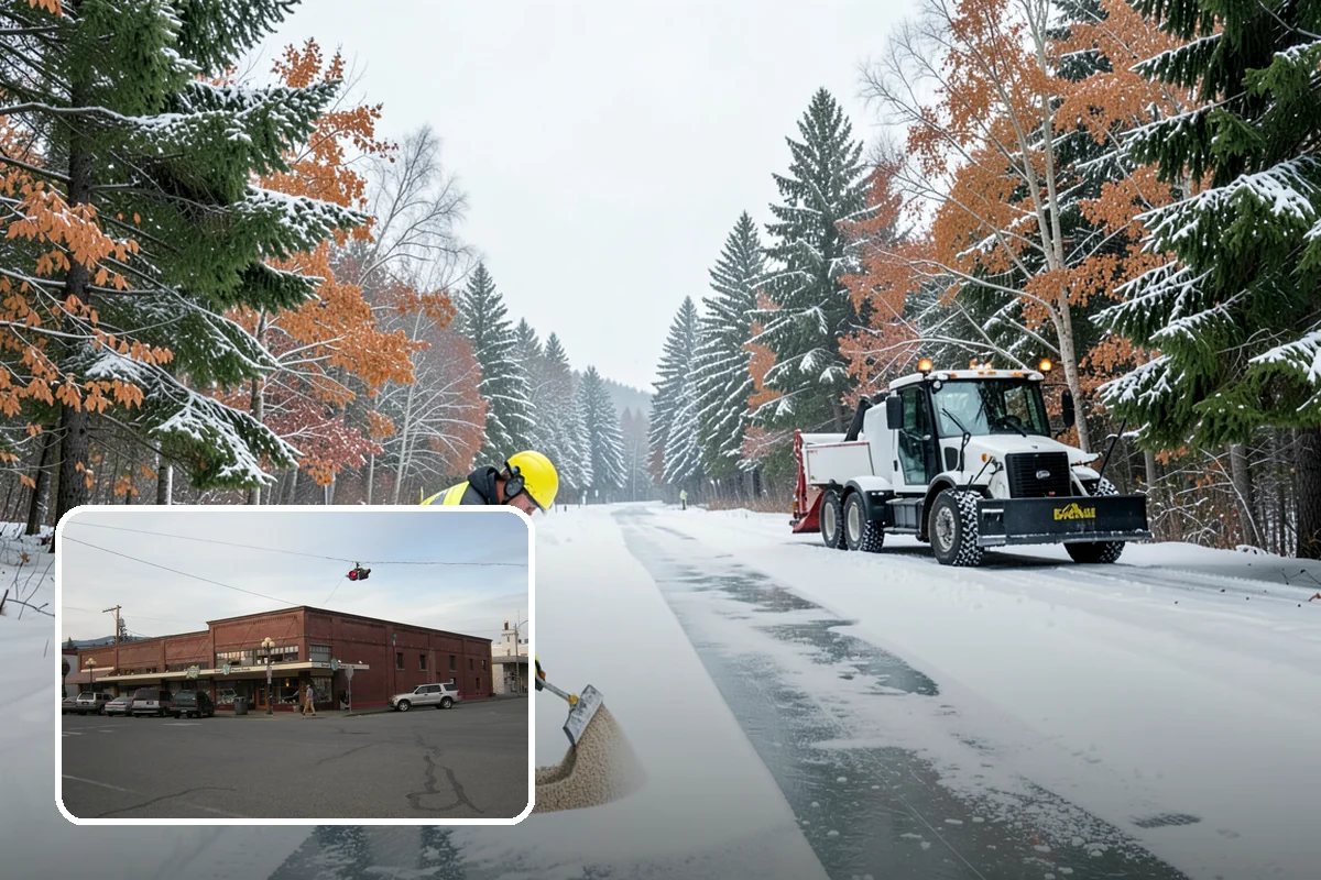 Skid Steer Snow Removal in Sedro-Woolley, Skagit County, WA - High-capacity clearing of commercial lots