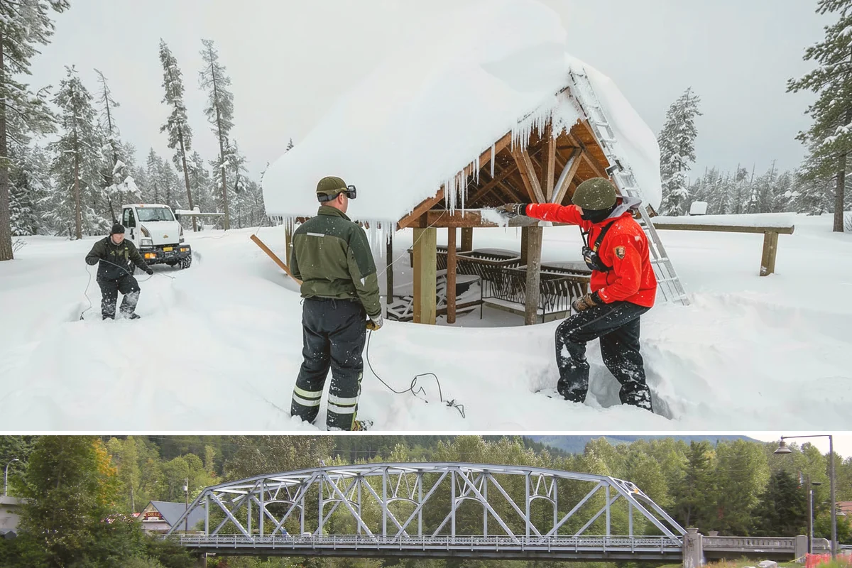 Skid Steer Snow Removal in Skykomish, King County, WA - Skid steer service is heaviest during commercial snow events from December to February.