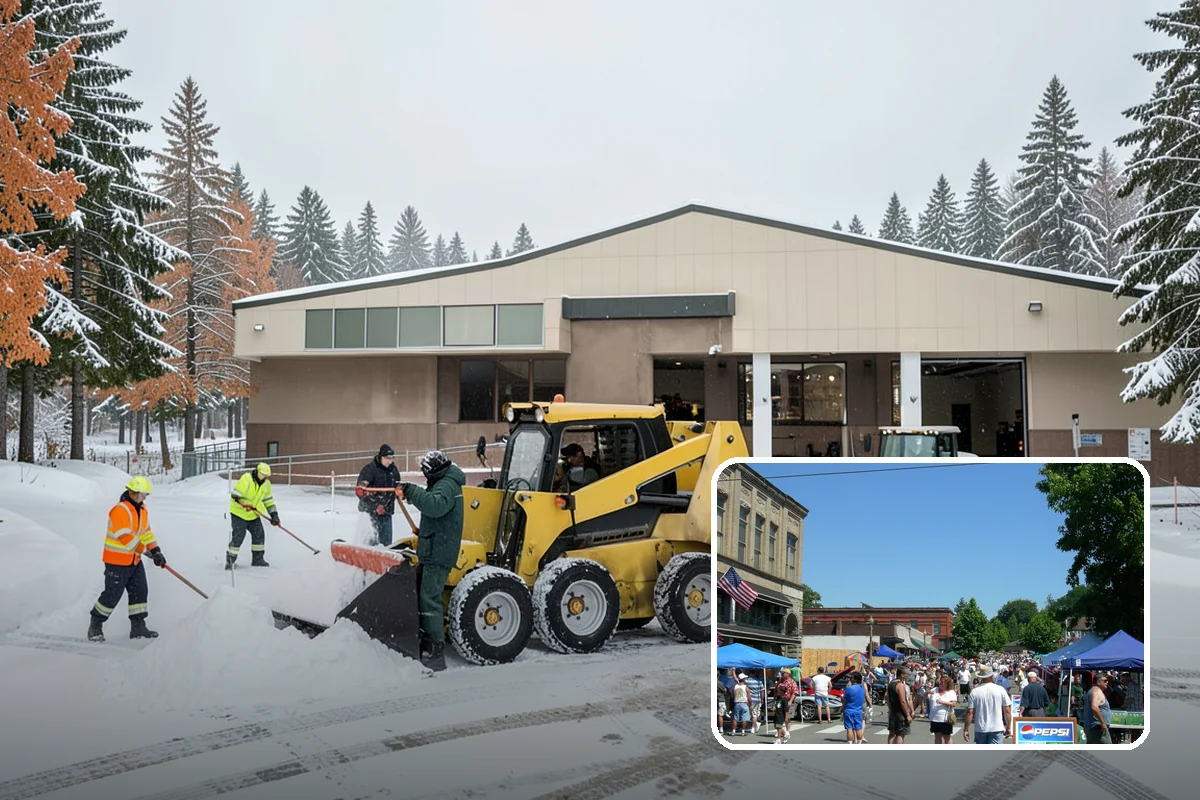 Skid Steer Snow Removal in Snohomish, Snohomish County, WA - High-capacity clearing of commercial lots