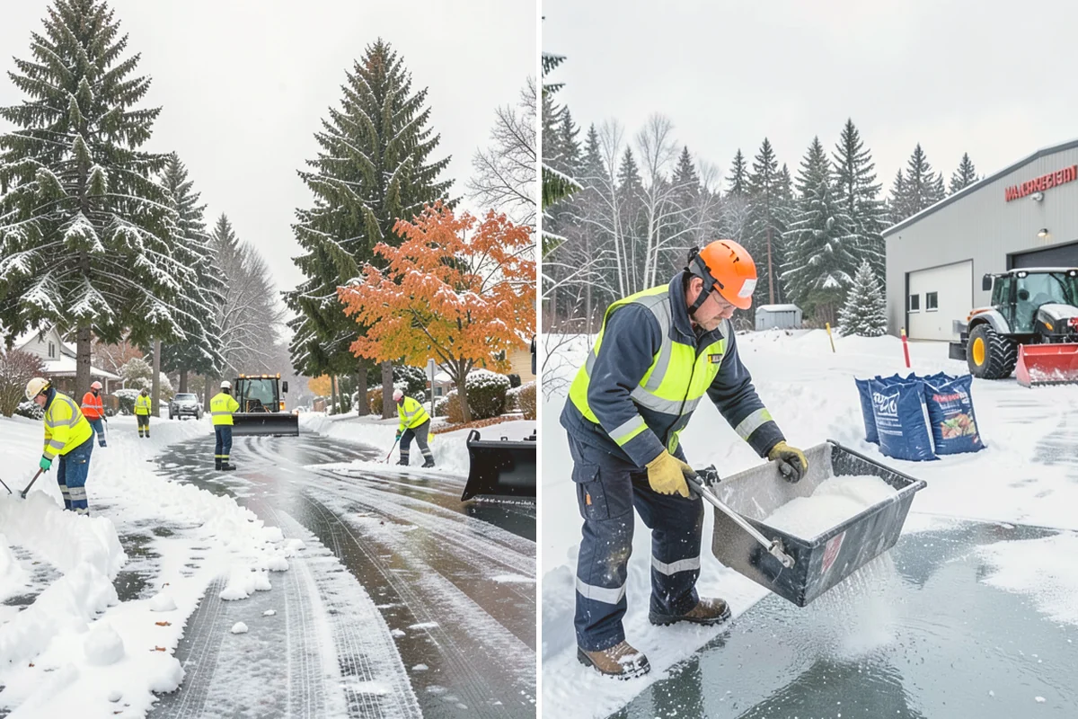 Skid Steer Snow Removal in Snohomish, Snohomish County, WA - Plan clearing routes and pile locations