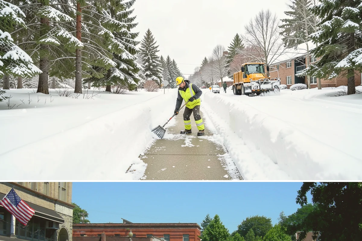 Skid Steer Snow Removal in Snohomish, Snohomish County, WA - Skid steer service is heaviest during commercial snow events from December to February.