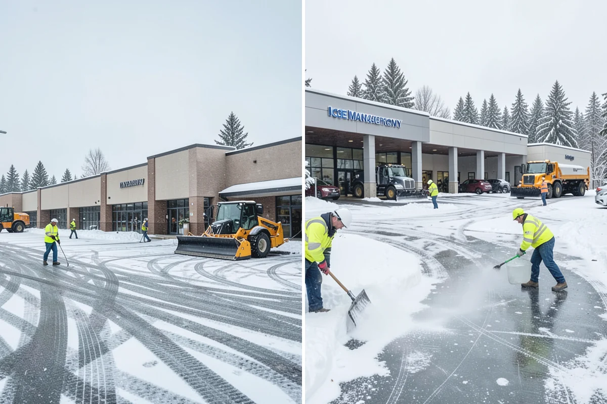 Skid Steer Snow Removal in Sumner, Pierce County, WA - Plan clearing routes and pile locations