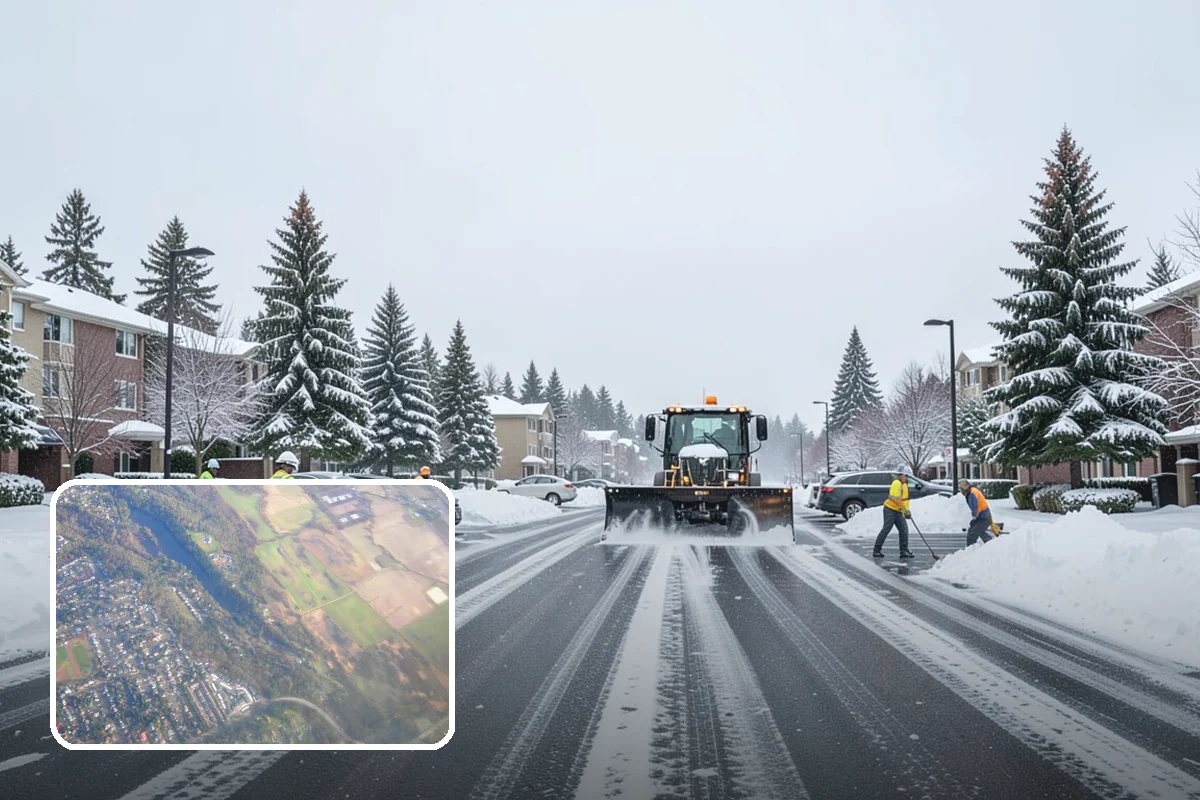 Skylight Snow Removal in Algona, King County, WA - Protects fragile skylight glazing from cracking