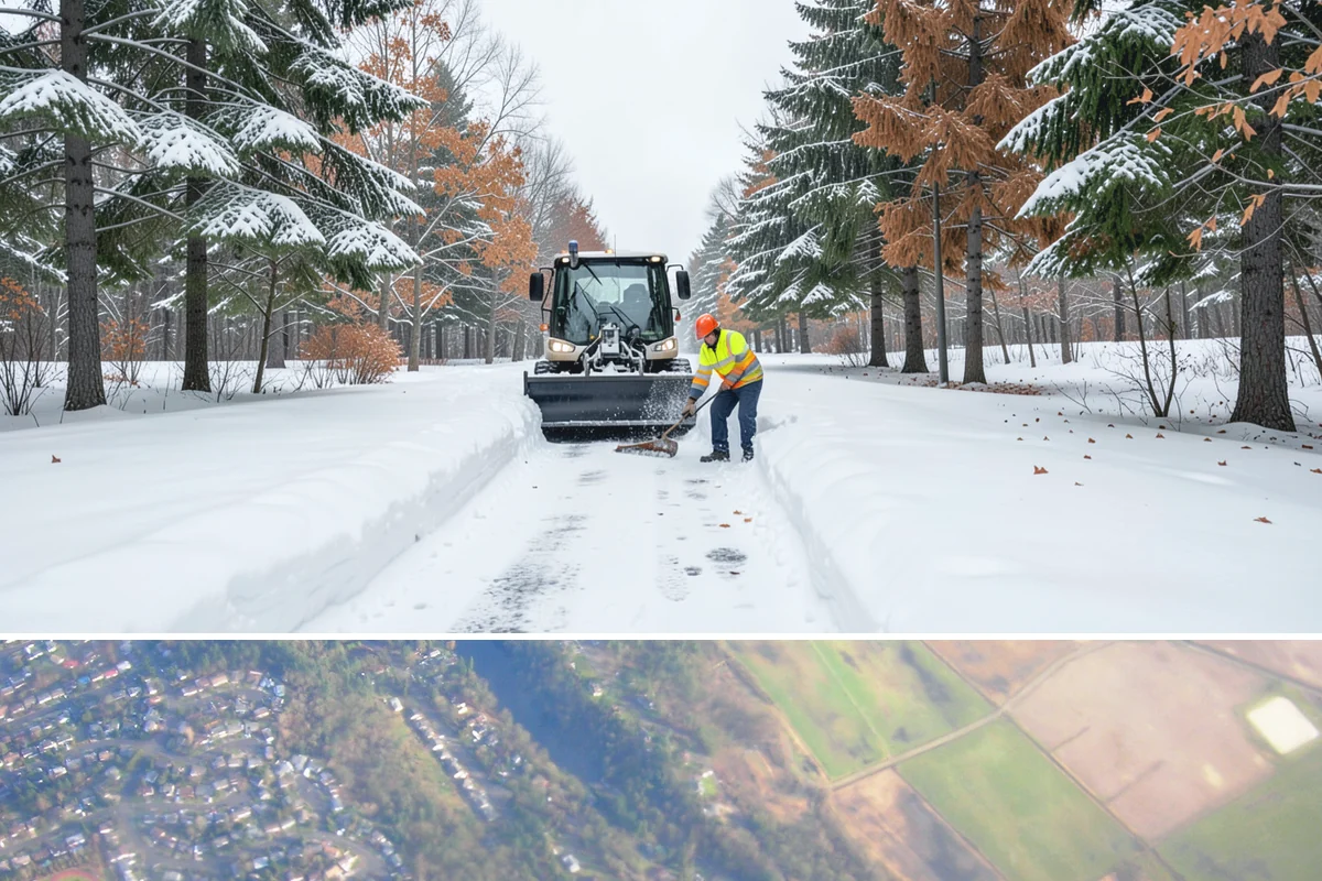 Skylight Snow Removal in Algona, King County, WA - Skylight snow removal is important during heavy accumulations and rain-on-snow events that pile saturated weight over the glazing.