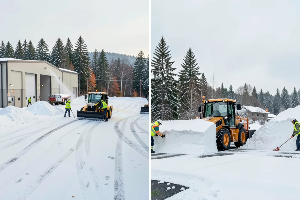 Skylight Snow Removal in Arlington, Snohomish County, WA - Locate each skylight under the snow