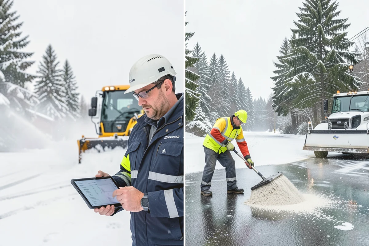 Skylight Snow Removal in Black Diamond, King County, WA - Locate each skylight under the snow