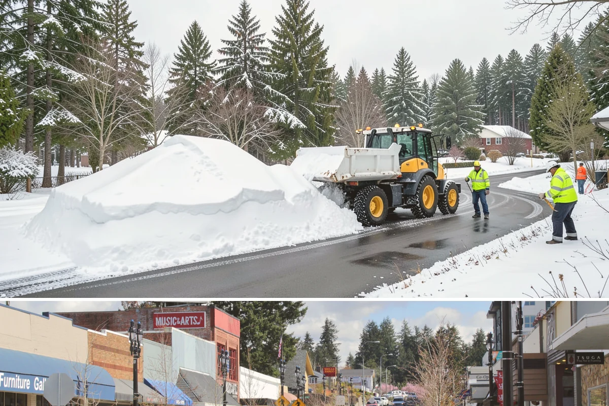 Skylight Snow Removal in Bothell, King County, WA - Skylight snow removal is important during heavy accumulations and rain-on-snow events that pile saturated weight over the glazing.
