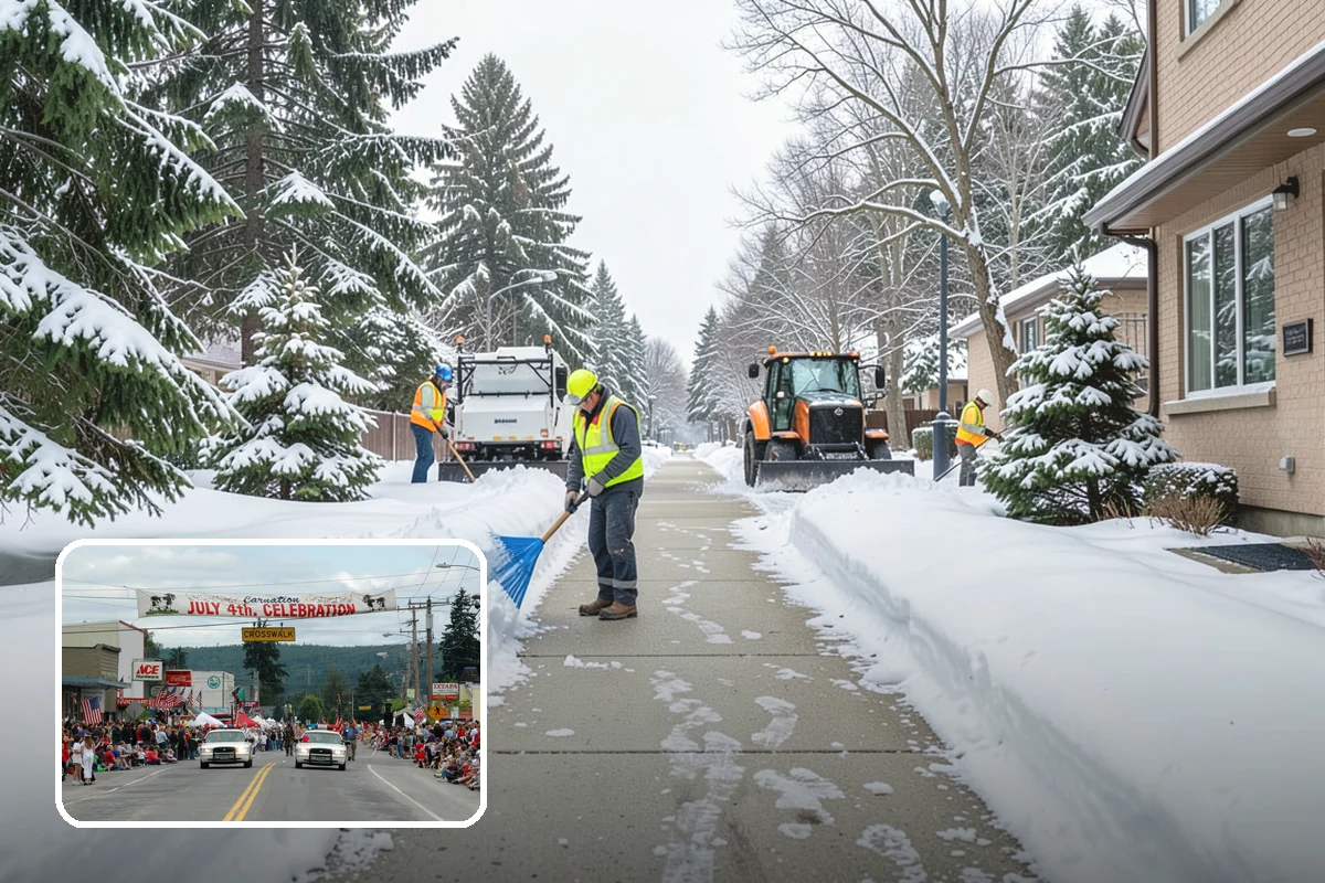 Skylight Snow Removal in Carnation, King County, WA - Protects fragile skylight glazing from cracking