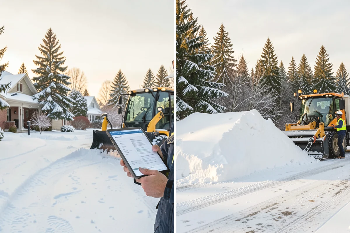 Skylight Snow Removal in Carnation, King County, WA - Locate each skylight under the snow