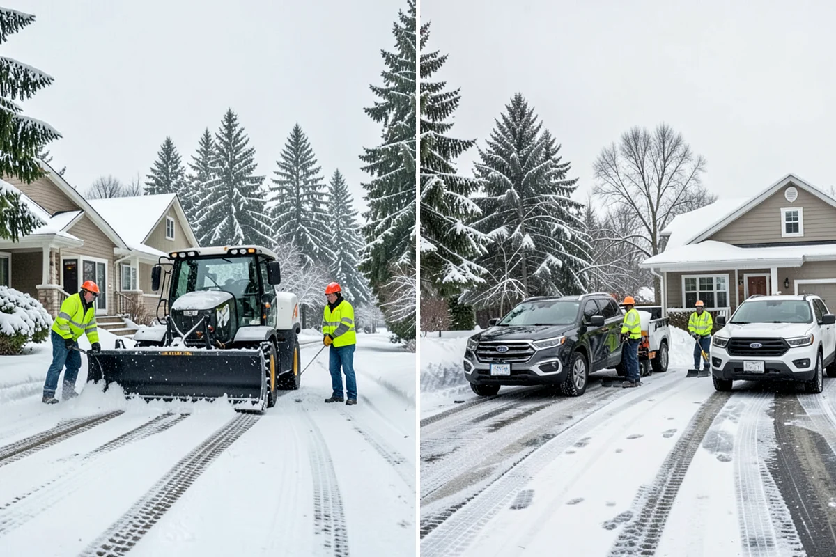 Skylight Snow Removal in Concrete, Skagit County, WA - Locate each skylight under the snow