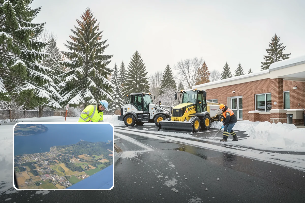 Skylight Snow Removal in Coupeville, Island County, WA - Protects fragile skylight glazing from cracking