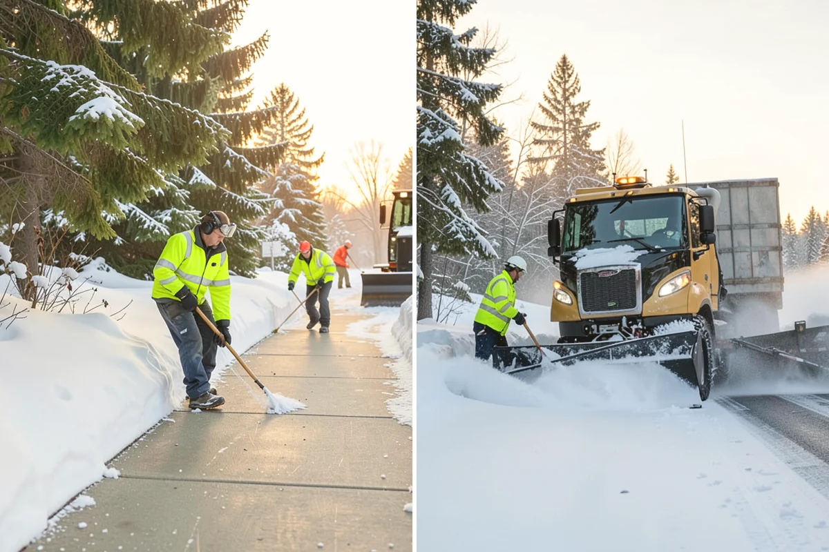 Skylight Snow Removal in Covington, King County, WA - Locate each skylight under the snow