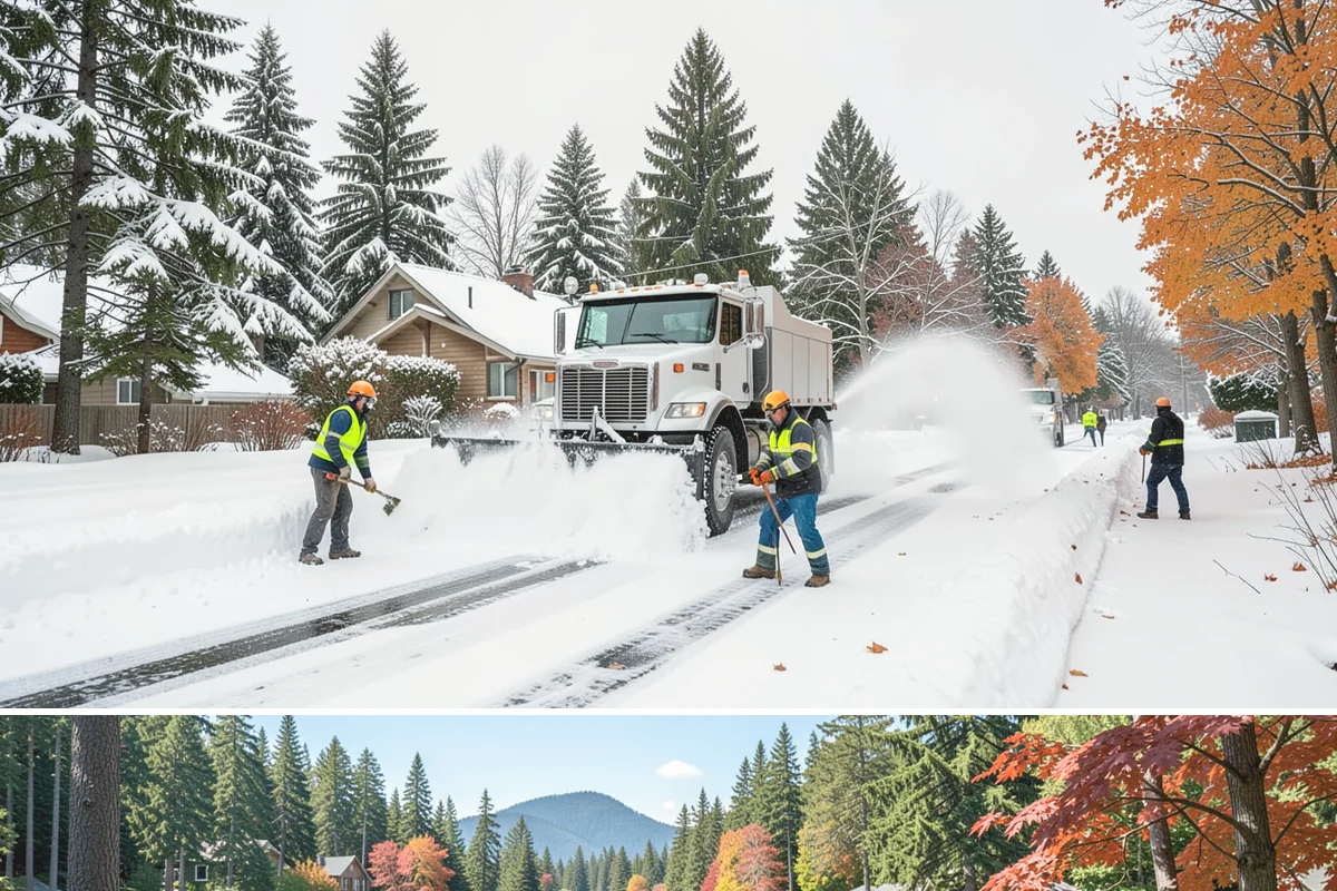 Skylight Snow Removal in Covington, King County, WA - Skylight snow removal is important during heavy accumulations and rain-on-snow events that pile saturated weight over the glazing.