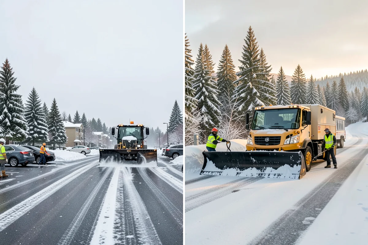 Skylight Snow Removal in DuPont, Pierce County, WA - Locate each skylight under the snow