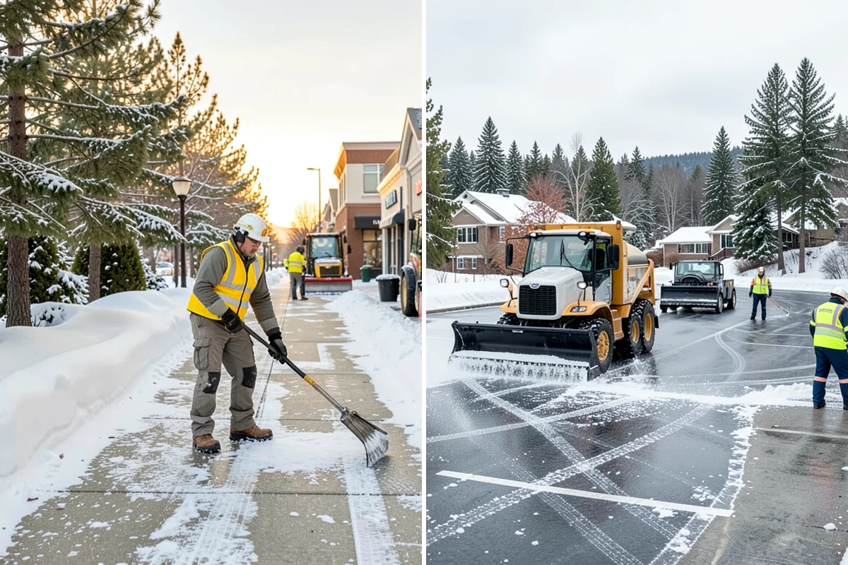 Skylight Snow Removal in Enumclaw, King County, WA - Locate each skylight under the snow