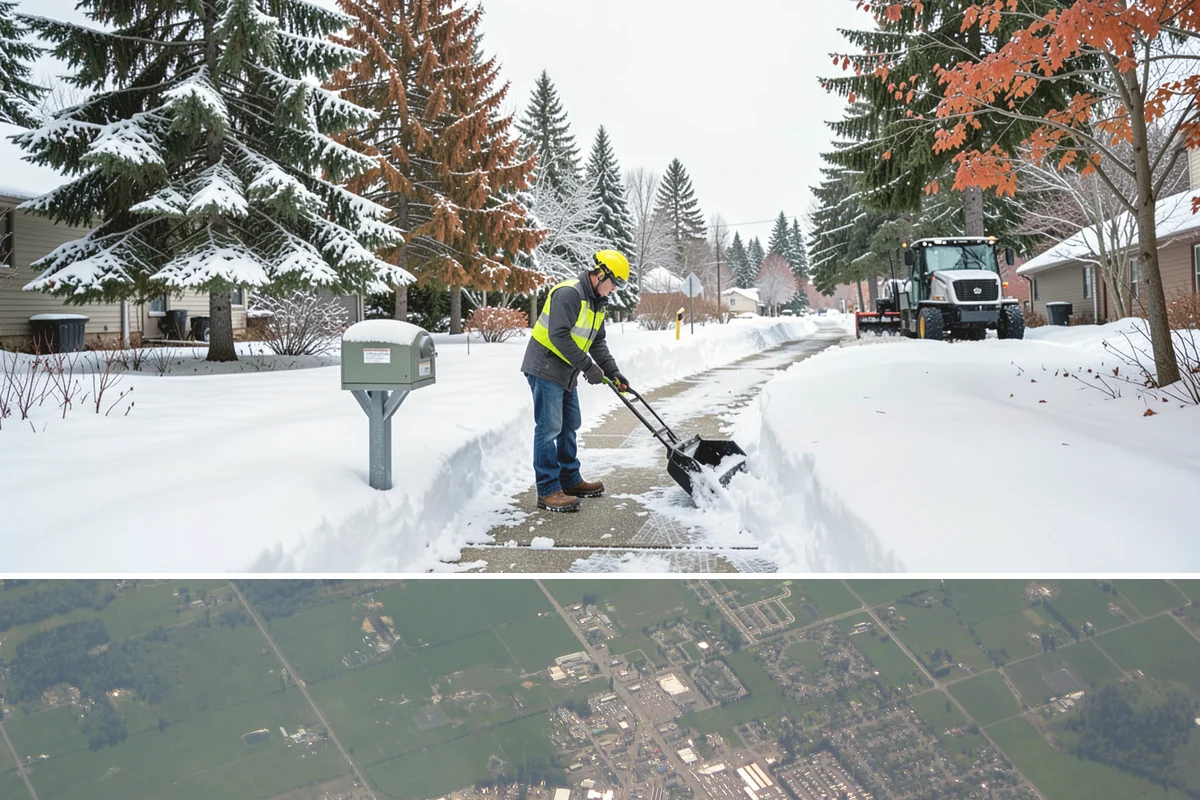Skylight Snow Removal in Enumclaw, King County, WA - Skylight snow removal is important during heavy accumulations and rain-on-snow events that pile saturated weight over the glazing.