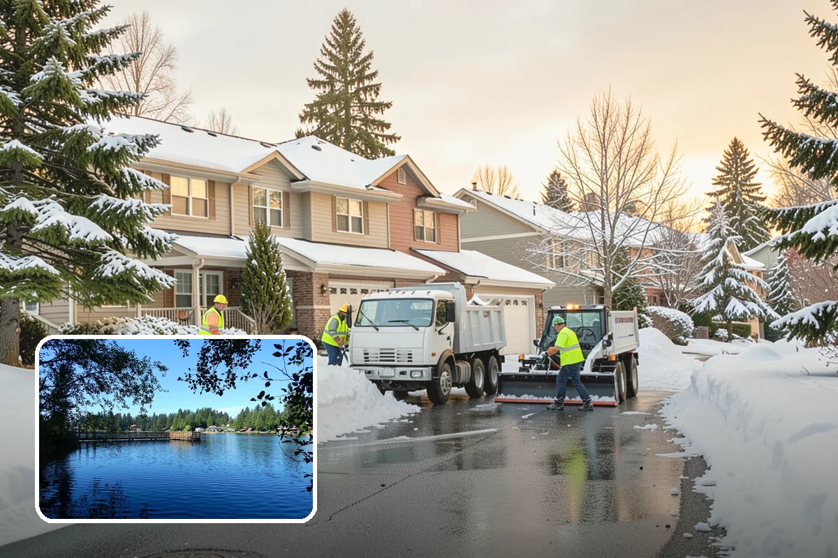 Skylight Snow Removal in Federal Way, King County, WA - Protects fragile skylight glazing from cracking
