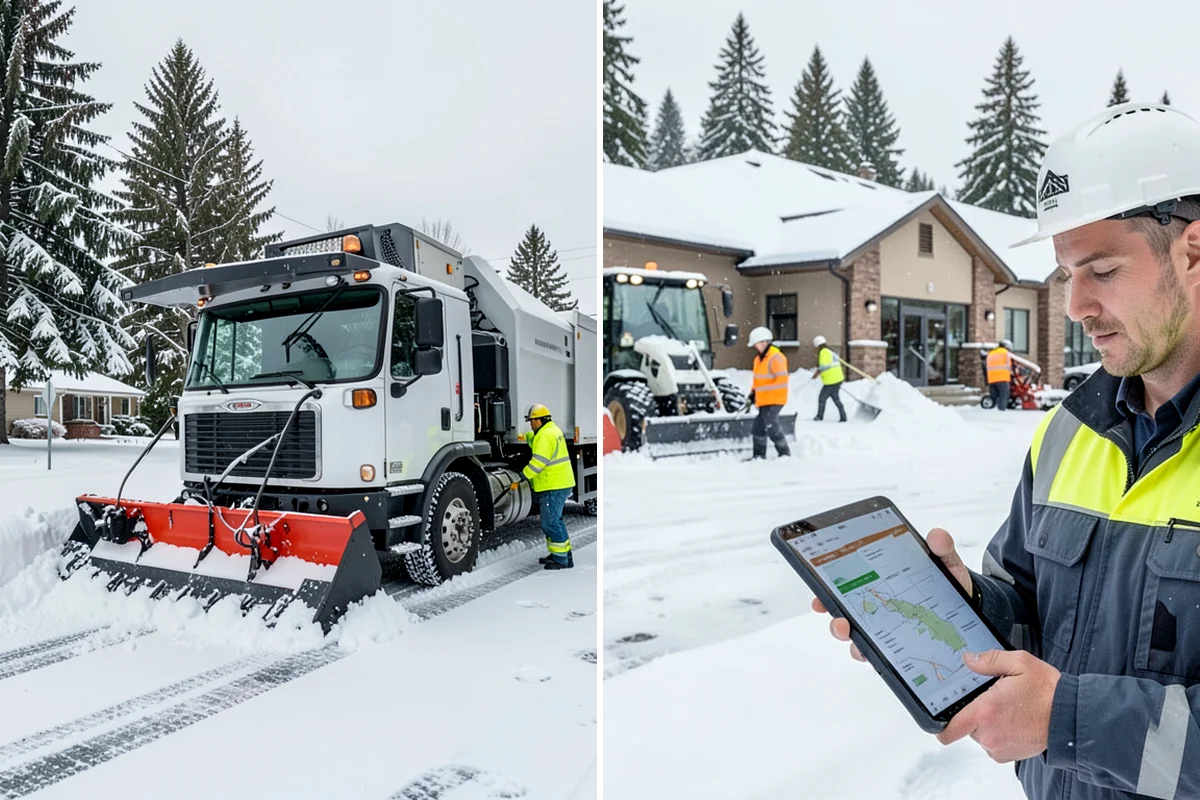 Skylight Snow Removal in Federal Way, King County, WA - Locate each skylight under the snow