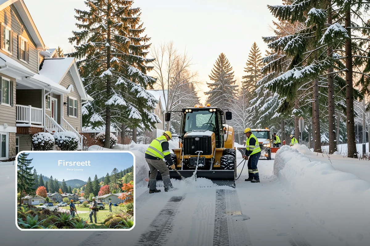 Skylight Snow Removal in Fircrest, Pierce County, WA - Protects fragile skylight glazing from cracking
