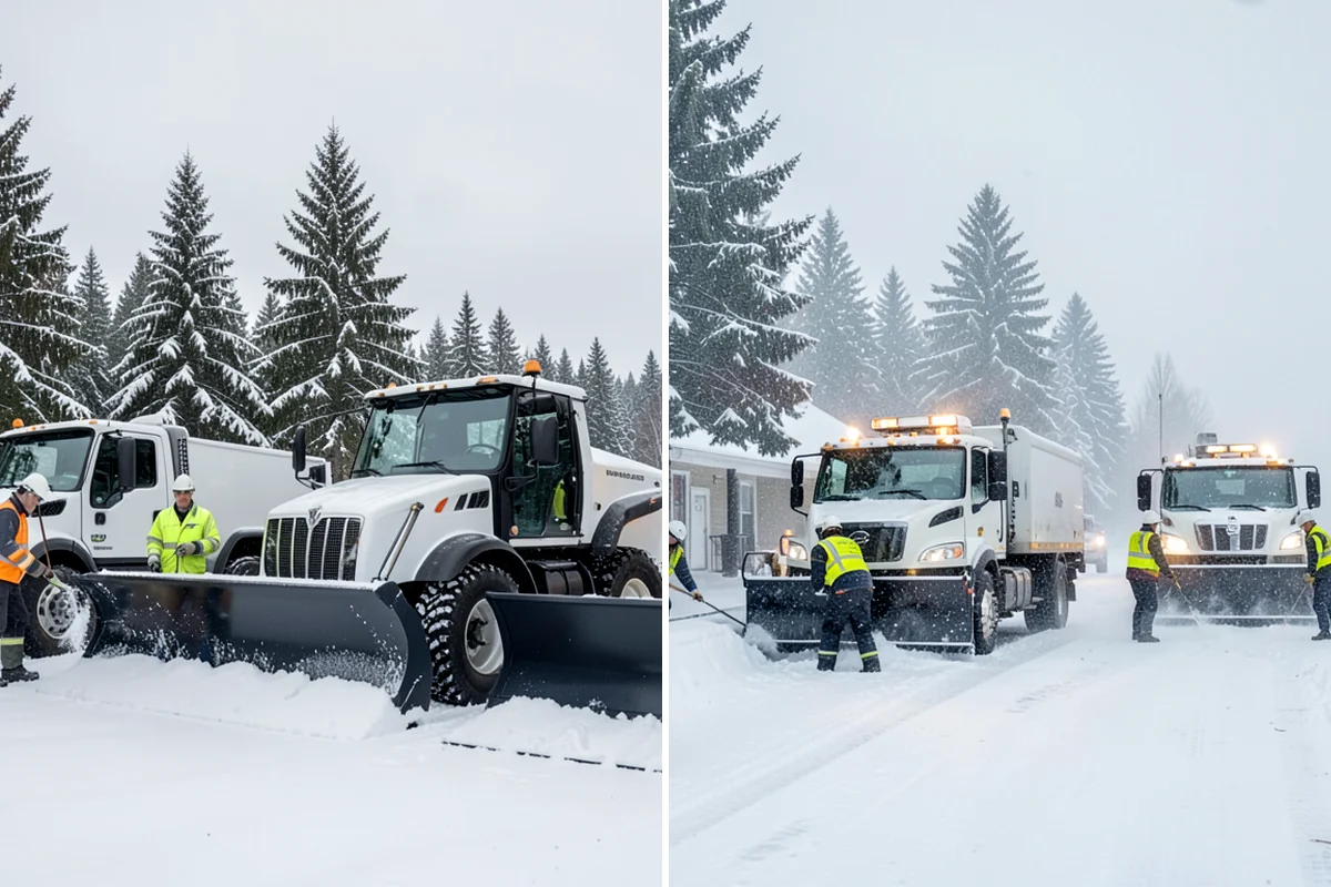 Skylight Snow Removal in Fircrest, Pierce County, WA - Locate each skylight under the snow