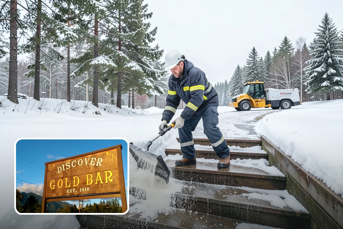Skylight Snow Removal in Gold Bar, Snohomish County, WA - Protects fragile skylight glazing from cracking