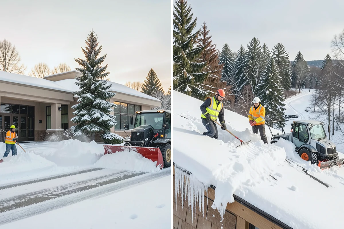 Skylight Snow Removal in Hamilton, Skagit County, WA - Locate each skylight under the snow