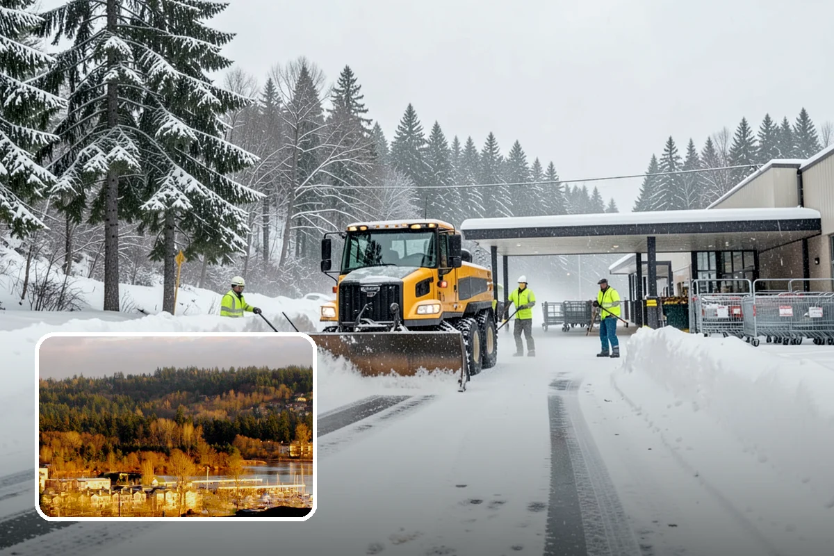 Skylight Snow Removal in Kenmore, King County, WA - Protects fragile skylight glazing from cracking
