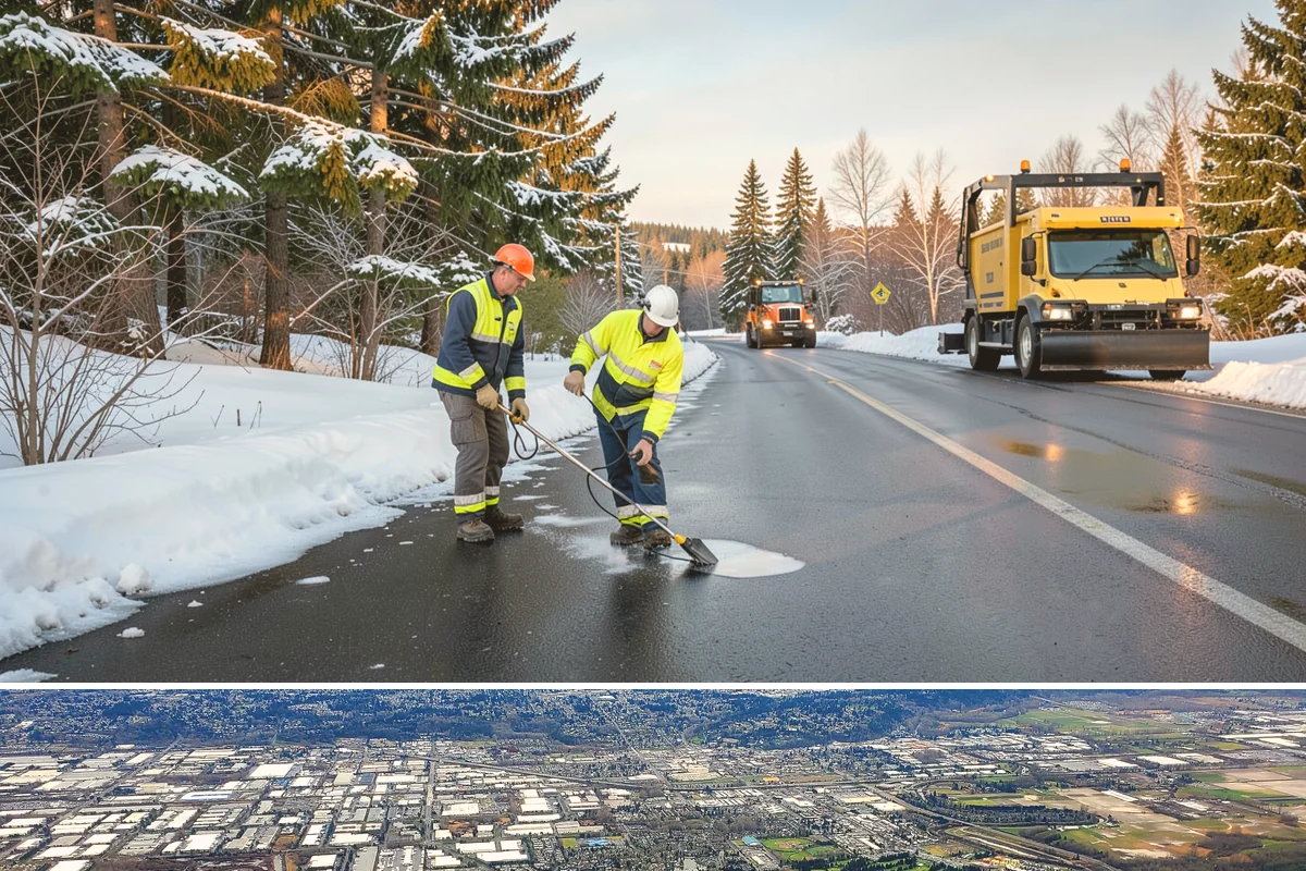 Skylight Snow Removal in Kent, King County, WA - Skylight snow removal is important during heavy accumulations and rain-on-snow events that pile saturated weight over the glazing.