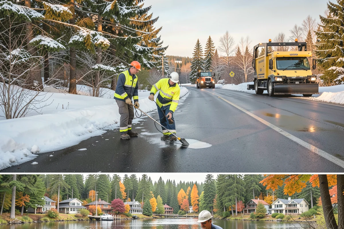Skylight Snow Removal in La Conner, Skagit County, WA - Skylight snow removal is important during heavy accumulations and rain-on-snow events that pile saturated weight over the glazing.