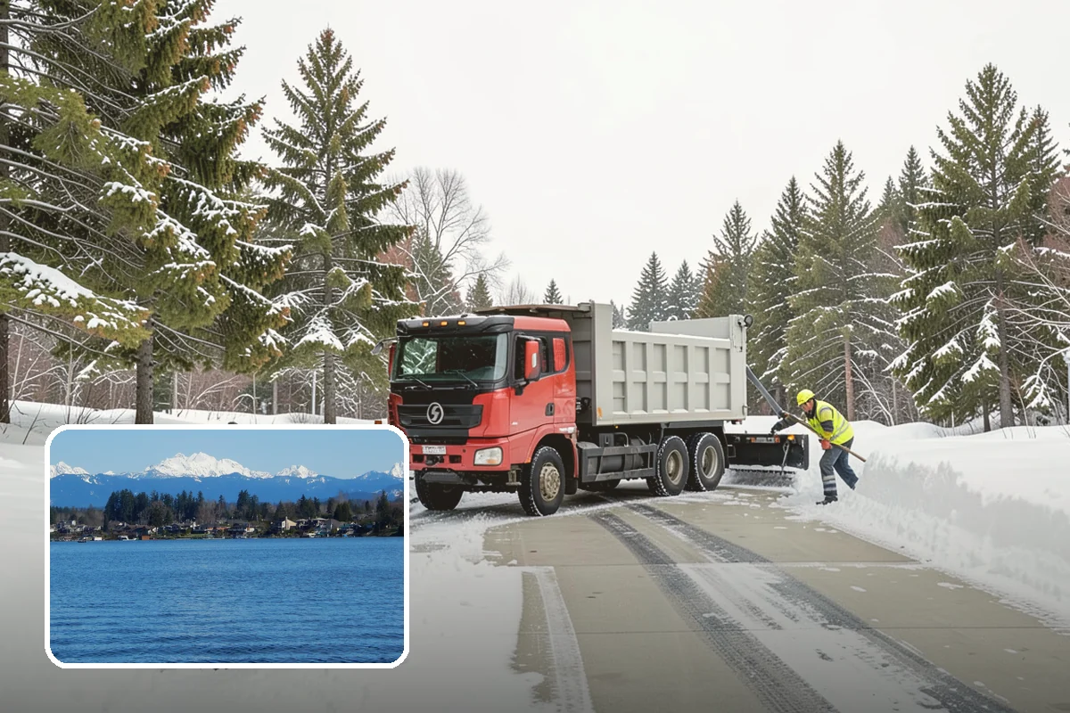 Skylight Snow Removal in Lake Stevens, Snohomish County, WA - Protects fragile skylight glazing from cracking