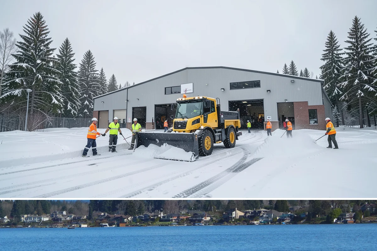Skylight Snow Removal in Lake Stevens, Snohomish County, WA - Skylight snow removal is important during heavy accumulations and rain-on-snow events that pile saturated weight over the glazing.