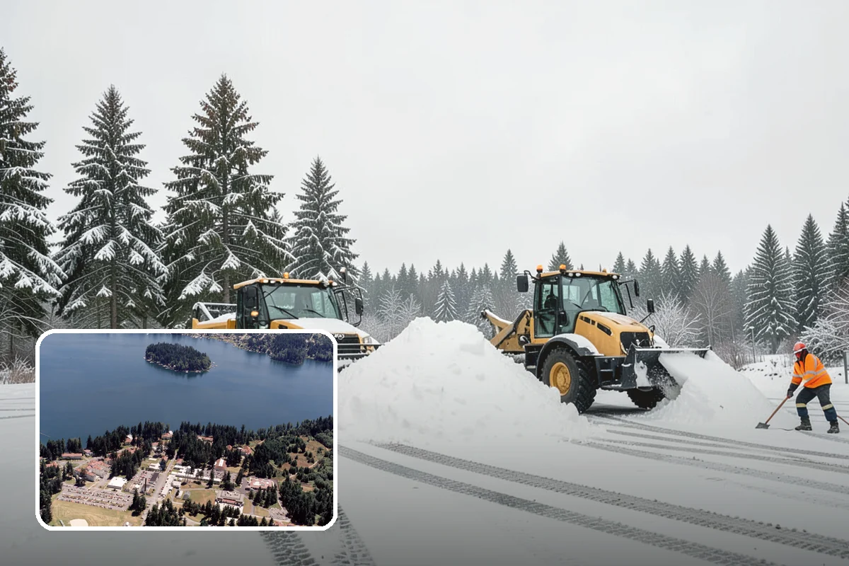 Skylight Snow Removal in Lakewood, Pierce County, WA - Protects fragile skylight glazing from cracking