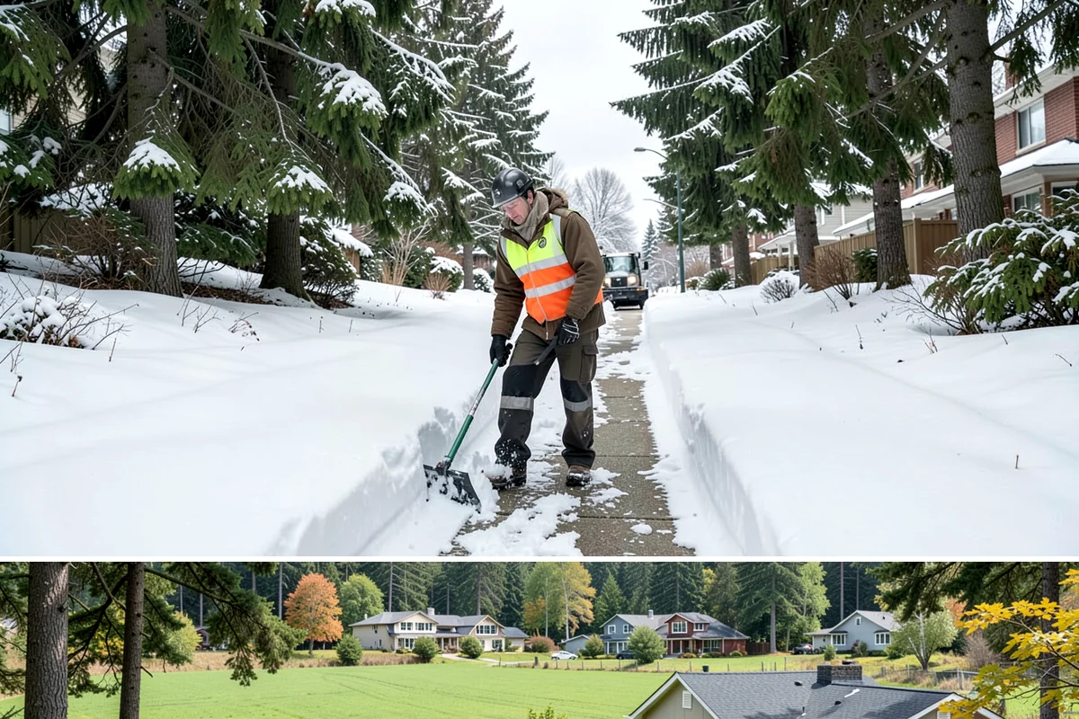 Skylight Snow Removal in Lyman, Skagit County, WA - Skylight snow removal is important during heavy accumulations and rain-on-snow events that pile saturated weight over the glazing.