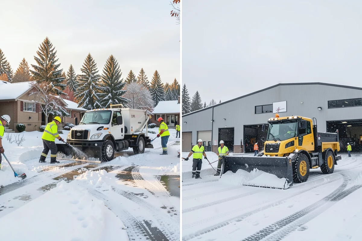 Skylight Snow Removal in Medina, King County, WA - Locate each skylight under the snow