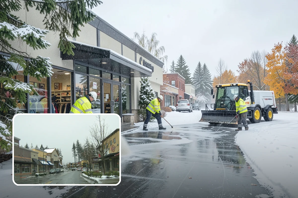 Skylight Snow Removal in Mill Creek, Snohomish County, WA - Protects fragile skylight glazing from cracking