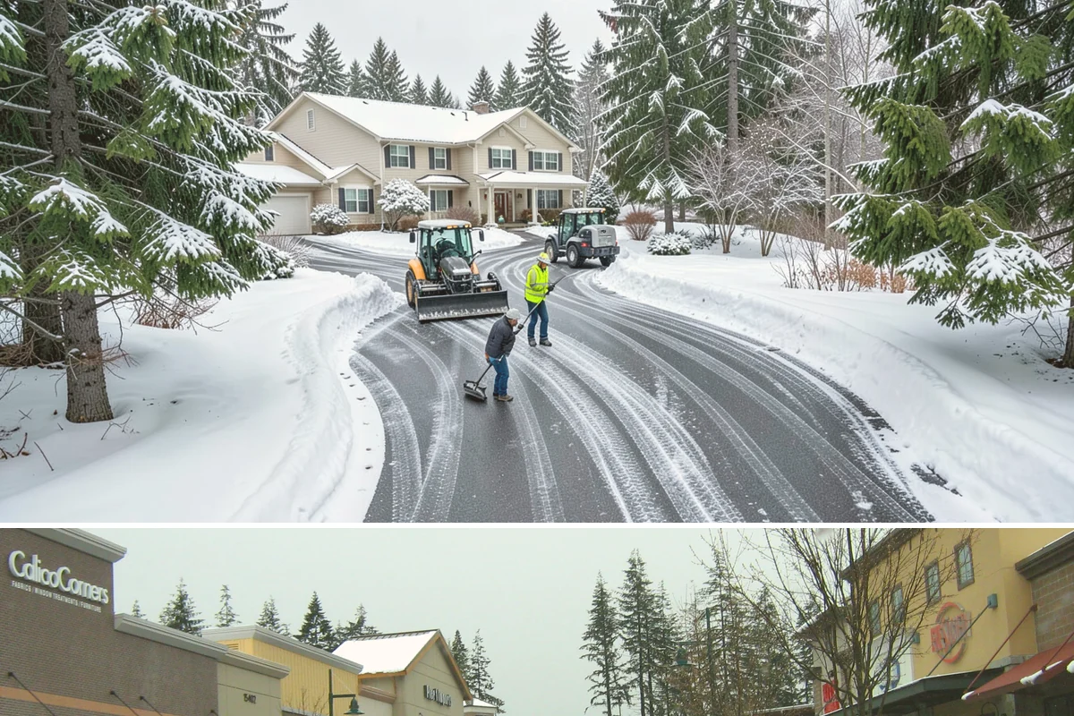 Skylight Snow Removal in Mill Creek, Snohomish County, WA - Skylight snow removal is important during heavy accumulations and rain-on-snow events that pile saturated weight over the glazing.
