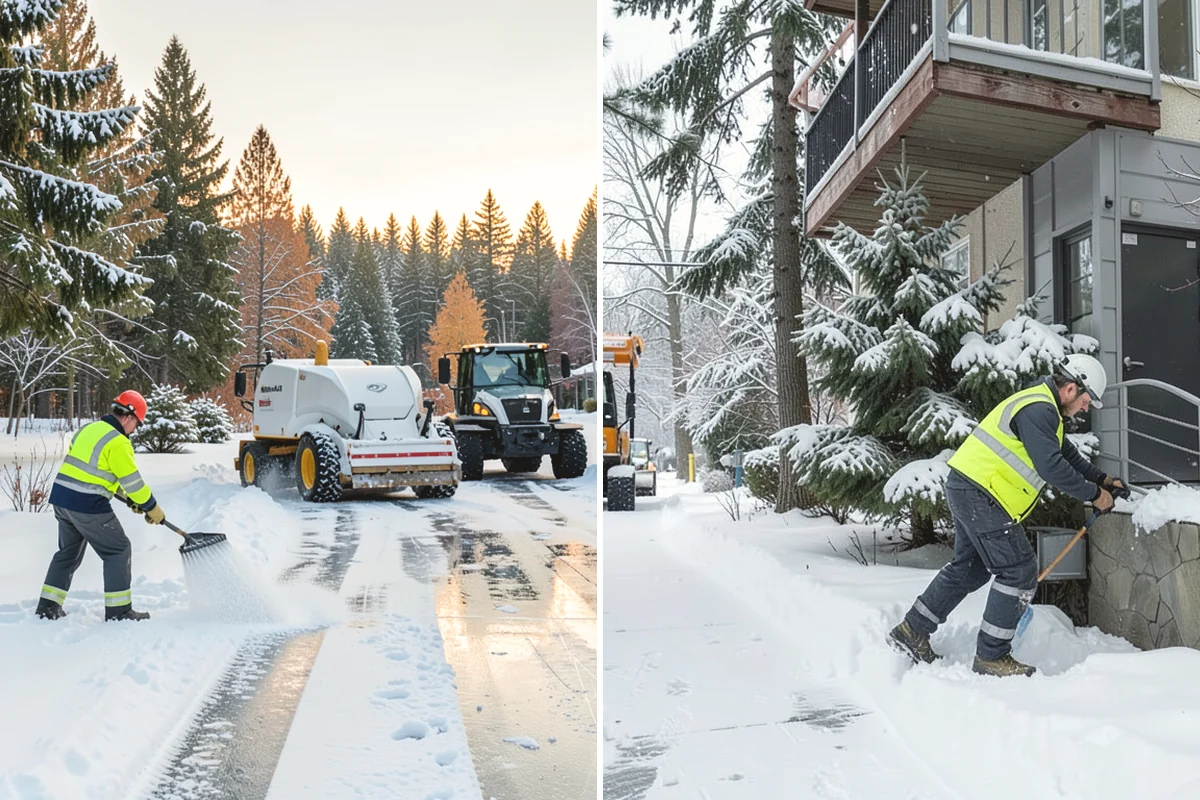 Skylight Snow Removal in Mountlake Terrace, Snohomish County, WA - Locate each skylight under the snow