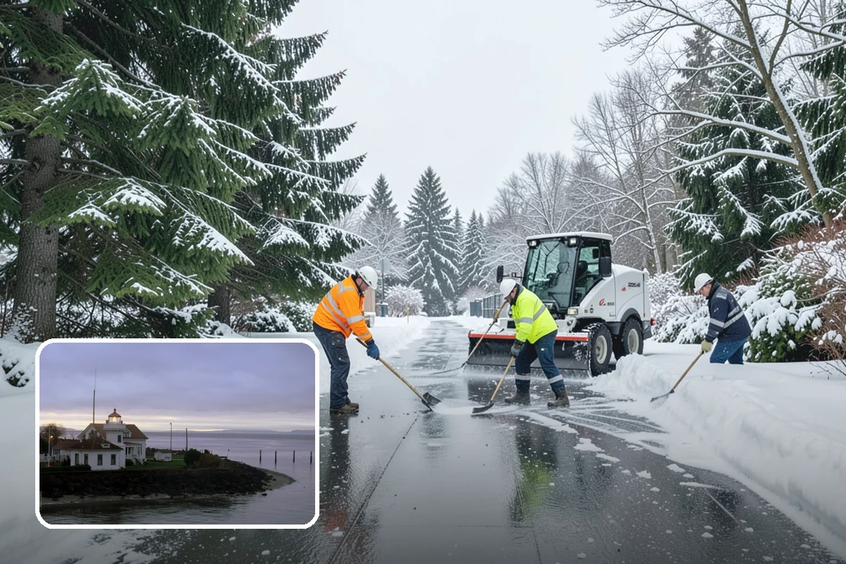 Skylight Snow Removal in Mukilteo, Snohomish County, WA - Protects fragile skylight glazing from cracking
