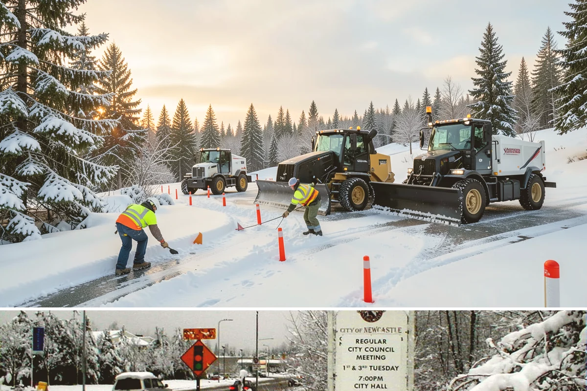 Skylight Snow Removal in Newcastle, King County, WA - Skylight snow removal is important during heavy accumulations and rain-on-snow events that pile saturated weight over the glazing.