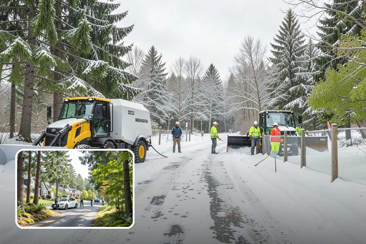 Skylight Snow Removal in Normandy Park, King County, WA - Protects fragile skylight glazing from cracking