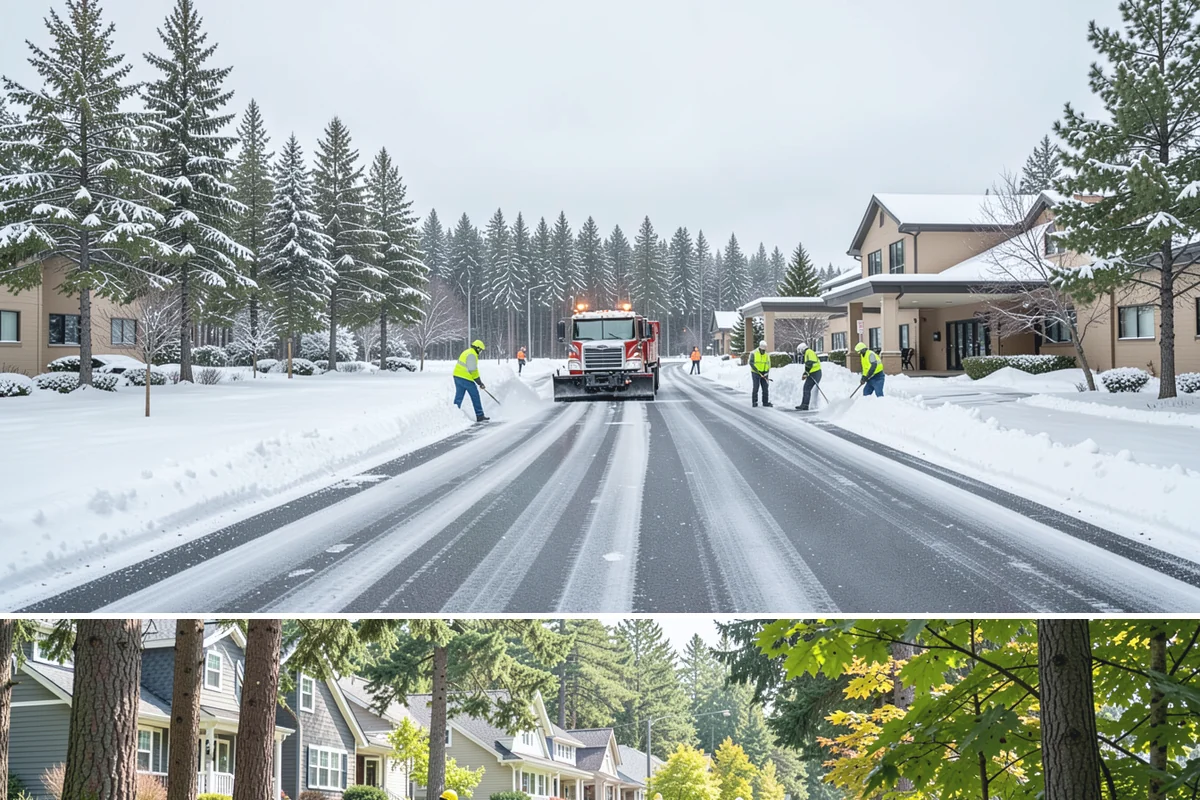 Skylight Snow Removal in Normandy Park, King County, WA - Skylight snow removal is important during heavy accumulations and rain-on-snow events that pile saturated weight over the glazing.