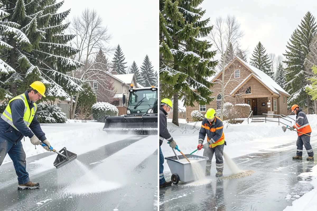 Skylight Snow Removal in Oak Harbor, Island County, WA - Locate each skylight under the snow