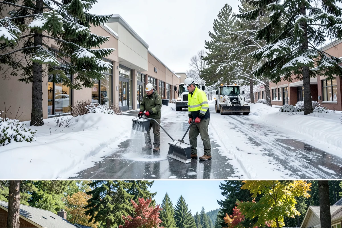 Skylight Snow Removal in Orting, Pierce County, WA - Skylight snow removal is important during heavy accumulations and rain-on-snow events that pile saturated weight over the glazing.
