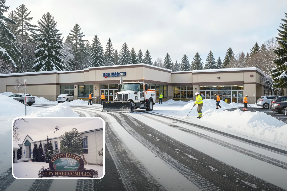 Skylight Snow Removal in Pacific, King County, WA - Protects fragile skylight glazing from cracking