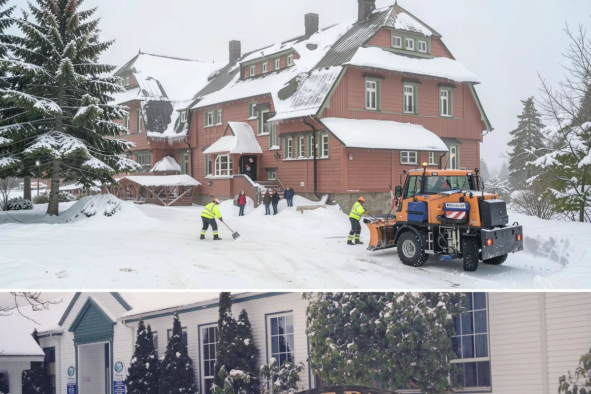 Skylight Snow Removal in Pacific, King County, WA - Skylight snow removal is important during heavy accumulations and rain-on-snow events that pile saturated weight over the glazing.